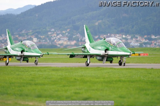 2011-07-01 Zeltweg Airpower 4560 Royal Saudi Hawks - Royal Saudi Air Force